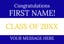 Picture of 12" x 18" - Car Magnet - Graduation - 01