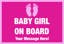 Picture of 12" x 18" - Baby On Board - 03