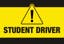 Picture of 12" x 18" - Car Magnet - Student Driver - 01