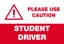 Picture of 12" x 18" - Car Magnet - Student Driver - 04