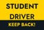 Picture of 12" x 18" - Car Magnet - Student Driver - 07