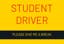 Picture of 12" x 18" - Car Magnet - Student Driver - 08