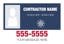 Picture of 12" x 18" - Car Magnet - Contractor - 05