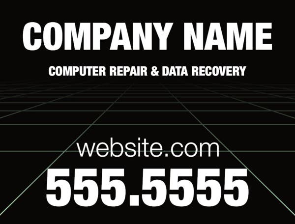 Picture of 18" x 24" - Car Magnet - IT Services - 03