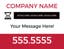 Picture of 18" x 24" - Car Magnet - IT Services - 04