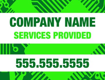 Picture of 18" x 24" - Car Magnet - IT Services - 10