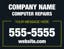 Picture of 18" x 24" - Car Magnet - IT Services - 12