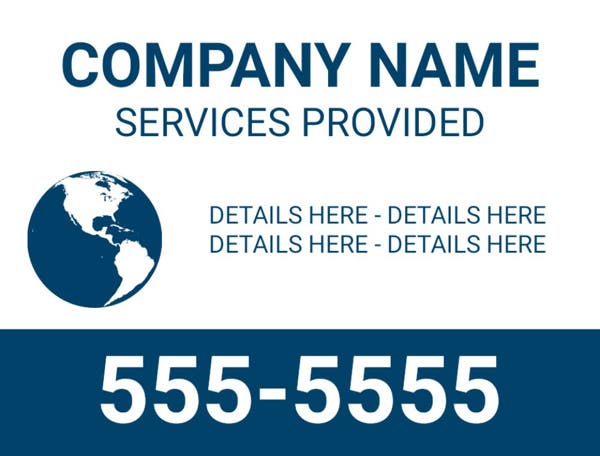 Picture of 18" x 24" - Car Magnet - IT Services - 13