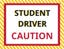 Picture of 18" x 24" - Car Magnet - Student Driver - 04