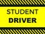 Picture of 18" x 24" - Car Magnet - Student Driver - 05