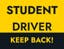 Picture of 18" x 24" - Car Magnet - Student Driver - 07