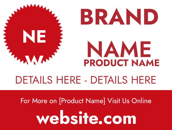 Picture of 18" x 24" - Car Magnet - Retail - 04