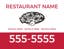 Picture of 18" x 24" - Car Magnet - Restaurant - 02