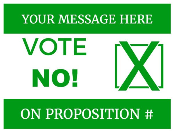 Picture of 18" x 24" - Car Magnet - Political - 01
