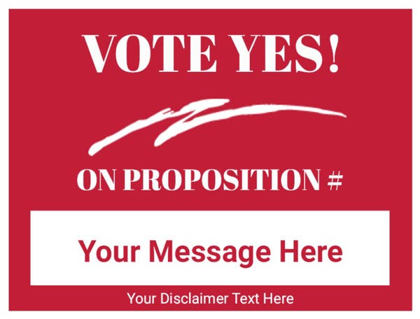 Picture of 18" x 24" - Car Magnet - Political - 14
