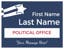 Picture of 18" x 24" - Car Magnet - Political - 15