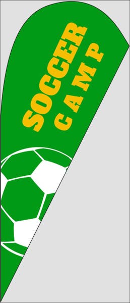 Picture of Teardrop Flag - Sports - 01
