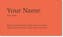Picture of Health & Social Services Business Card 5
