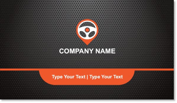 Picture of Auto & Transportation Business Card 3
