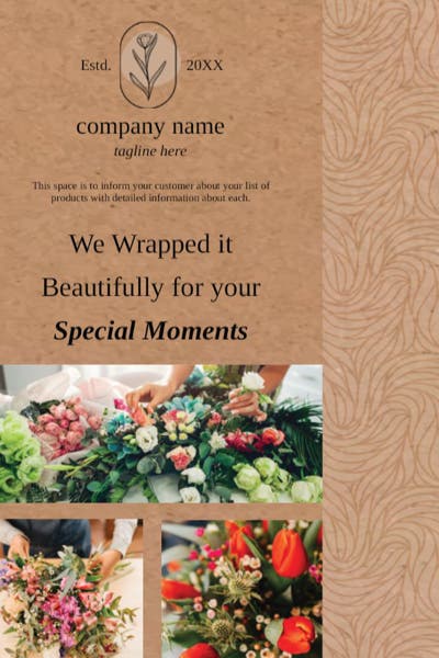 Picture of 4" x 6" Retail & Sales Flyer 1