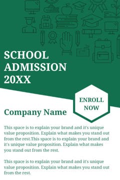 Picture of 4" x 6" Education & Child Care Flyer 3