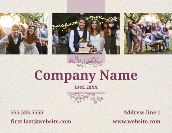Picture of Business Promo 9  - Horizontal - Postcard Magnet