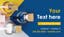 Picture of Business Card - Painter Shop  - Business Card Magnet