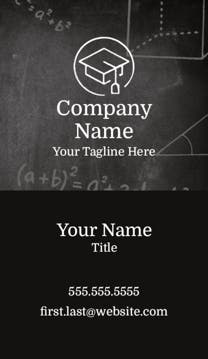 Picture of Education 12 - Vertical - Business Card Magnet