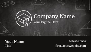 Picture of Education 12  - Horizontal - Business Card Magnet
