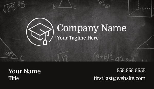 Picture of Education 12  - Horizontal - Business Card Magnet