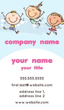 Picture of Education 2 - Vertical - Business Card Magnet