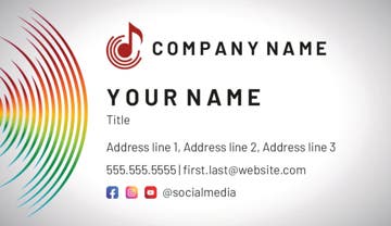 Picture of Education 6  - Horizontal - Business Card Magnet