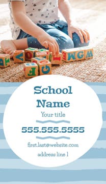 Picture of Education 8 - Vertical - Business Card Magnet