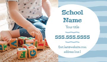 Picture of Education 8  - Horizontal - Business Card Magnet