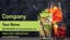 Picture of Food & Beverage 1  - Horizontal - Business Card Magnet