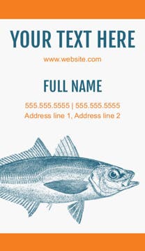 Picture of Food & Beverage 10  - Vertical - Business Card Magnet