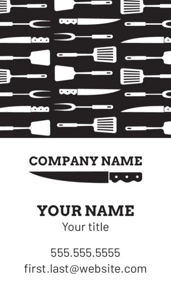 Picture of Food & Beverage 8  - Vertical - Business Card Magnet