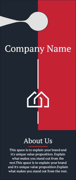 Picture of Real Estate Door Hanger 14